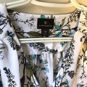 Worthington floral romper